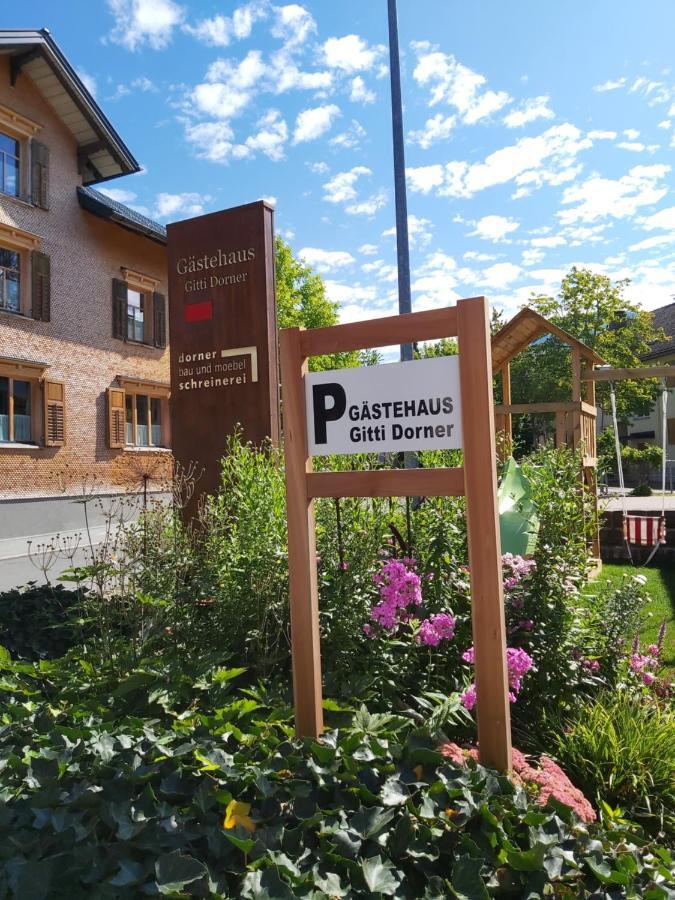 Gaestehaus Gitti Dorner Hittisau Buitenkant foto